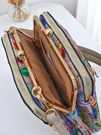 Royalfashion Floral невелика жіноча сумочка з екошкіри