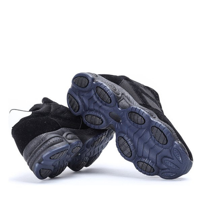 Schwarze Sportschuhe mit hoher Faith-Sohle - Schuhe