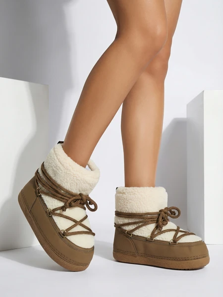 Damen Schneestiefel mit Fell Uvella