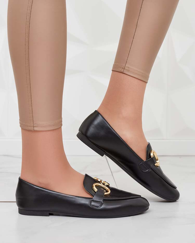 Royalfashion Mokassins mit Verzierung auf der Nase Abermes