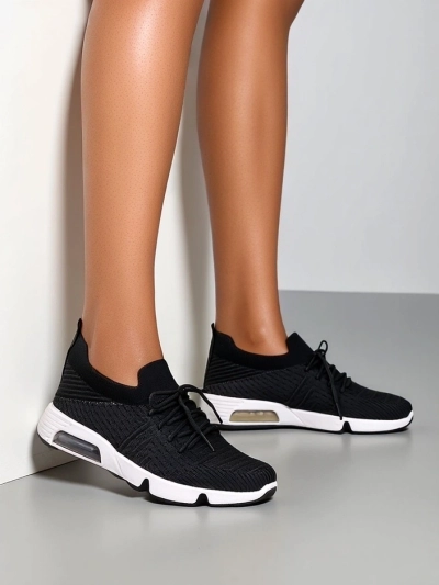 Royalfashion Damen Slipper Stoff Sport Schuhe Terrifa