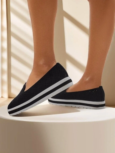 Royalfashion Damen Perforierte Loafers Cerrole