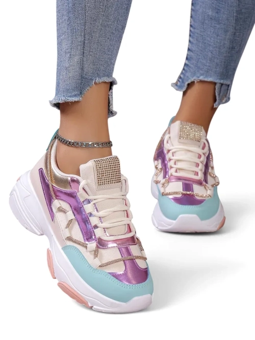 Royalfashion Яскраві жіночі кросівки Casiia