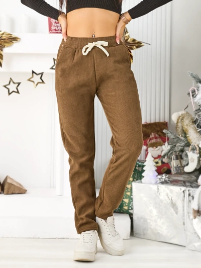 Royalfashion Warme Damen-Sweatpants in Übergröße