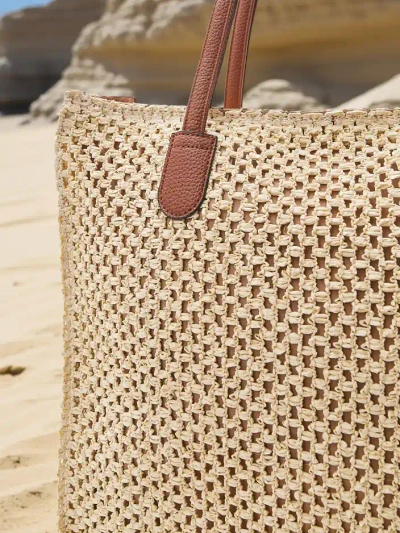 Royalfashion Große Strohtasche für Damen im Sommer