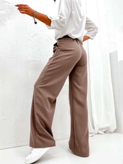 Royalfashion Weite Damenstoffhose