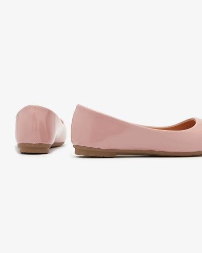 Rosa Damen Lackierte Ballerinas Fama - Footwear