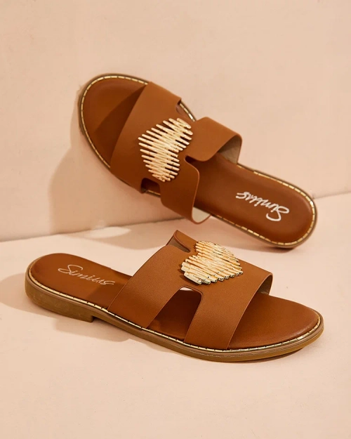 Royalfashion Жіночі шльопанці Olis на плоскій підошві