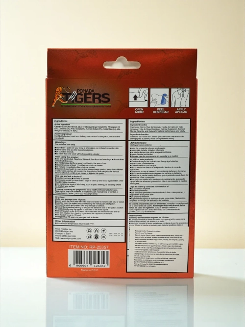 Знеболювальні пластирі для колін 10 штук