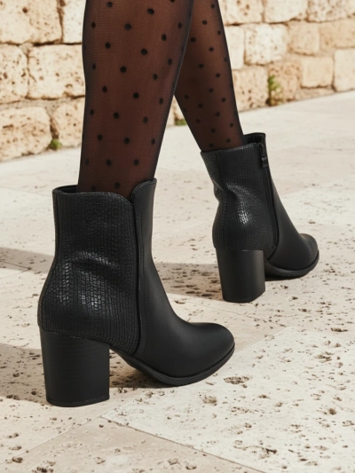Royalfashion Damen-Stiefeletten auf einem Pfosten Abinom