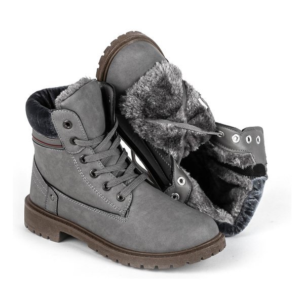 Colorado grau isolierte Stiefel - Schuhe