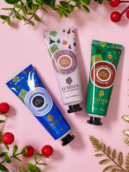 Набір кремів для рук Luxelux до Різдва з серії Botanical Essence 25 г