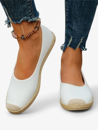 Royalfashion Damen Eco-Suede Espadrilles Aroles