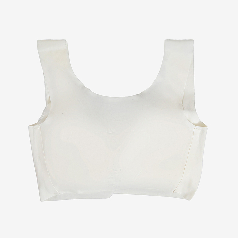 Damen 'weißer nahtloser BH - Unterwäsche