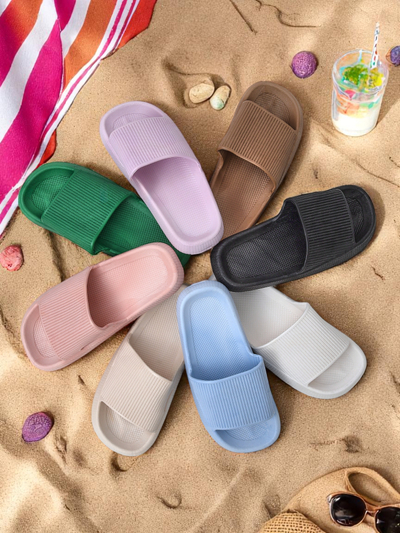 Royalfashion Damen-Gummi-Flip-Flops Bree