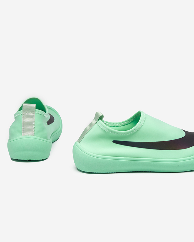 OUTLET Minzfarbene Slip-on-Sneakers für Damen Lerick - Schuhe