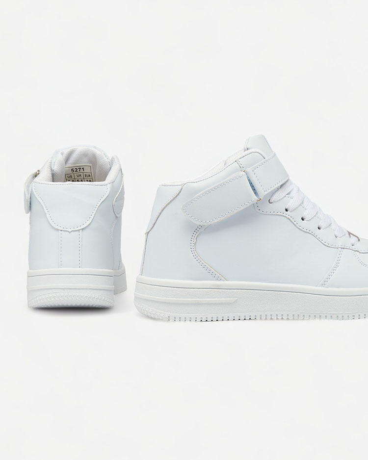 Royalfashion Damen sportliche Sneaker in weiß Futtes