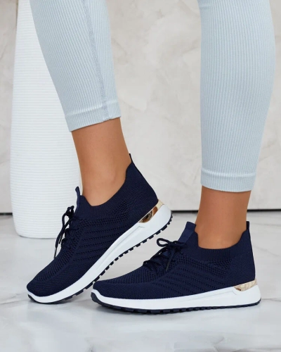 Royalfashion Damen Stoff Sportschuhe Amgent