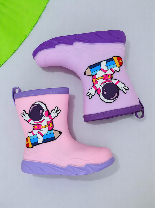 Royalfashion дитячі гумові чоботи з астронавтом Cosmos