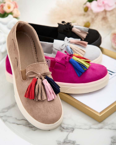 Royalfashion Damen Mokassins mit Quasten Bererto