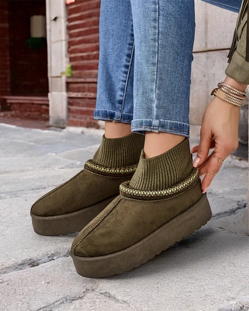 Royalfashion Короткі сніжні чоботи жіночі Narorzi