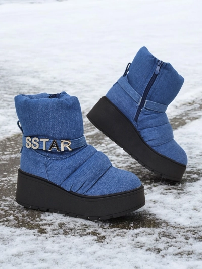 Royalfashion Damen Schneestiefel Fizo