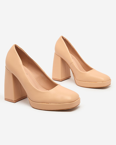 Royalfashion Damen High Post Cellcas Pumps