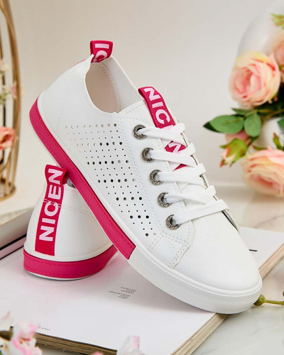 Royalfashion Damen Furatt durchbrochene Turnschuhe