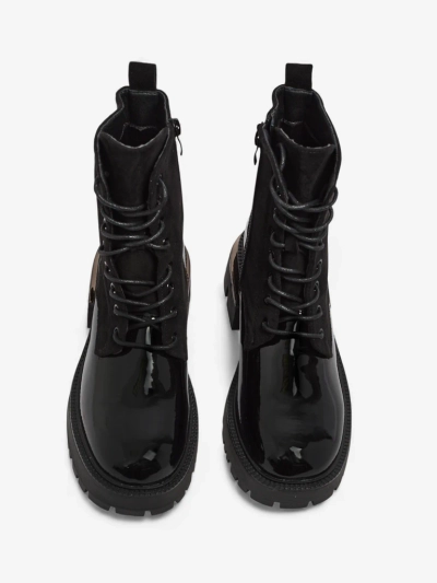 Botki Damskie eko skóra i eko zamsz Lalunes