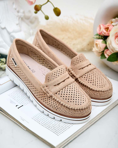 Royalfashion Openwork Damen Mokassins Leteller