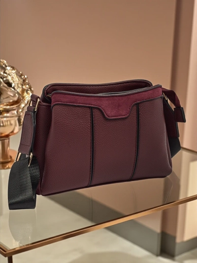 Kleine Damenhandtasche aus Öko-Leder Novaria