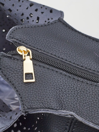 Royalfashion Große Damen-Shopper-Tasche, Lochmuster Lira Lace
