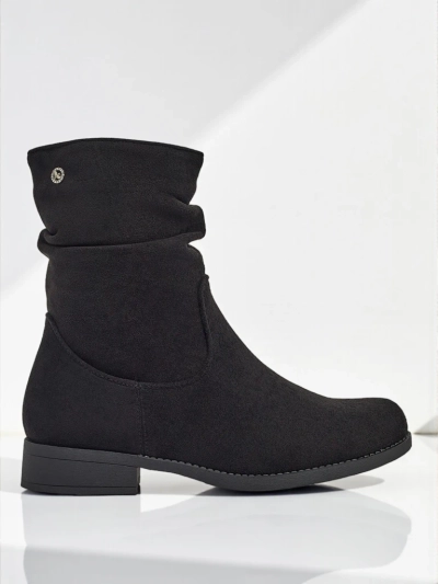 Höhere Damenstiefeletten Norvia aus Öko-Wildleder