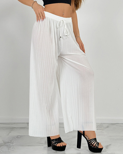 Royalfashion Weite Plisseehose