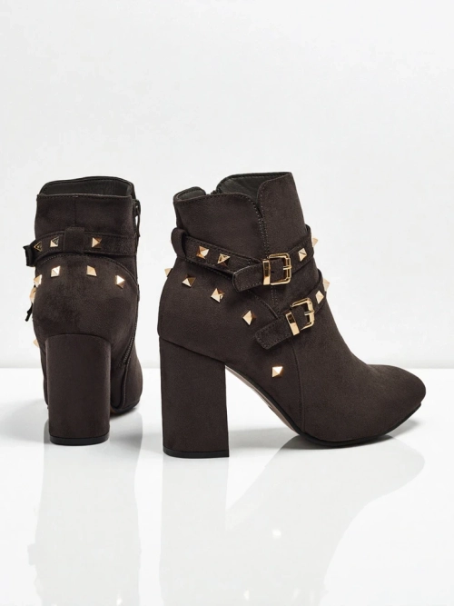 Buty Damskie Rialto z Ozdobnymi Klamrami