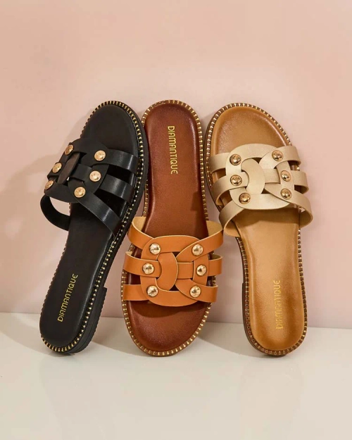 Royalfashion Жіночі шльопанці Erole на плоскій підошві