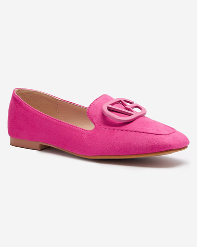 OUTLET Fuchsia Damen Mokassins Jeterika - Footwear