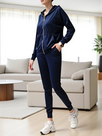 Royalfashion Damen Velour-Set