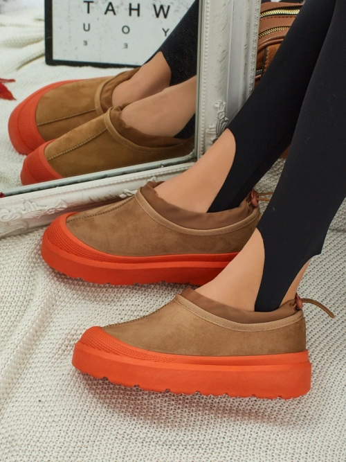 Trampki Damskie Flora Camel Zamszowe Wygodne na Co Dzień