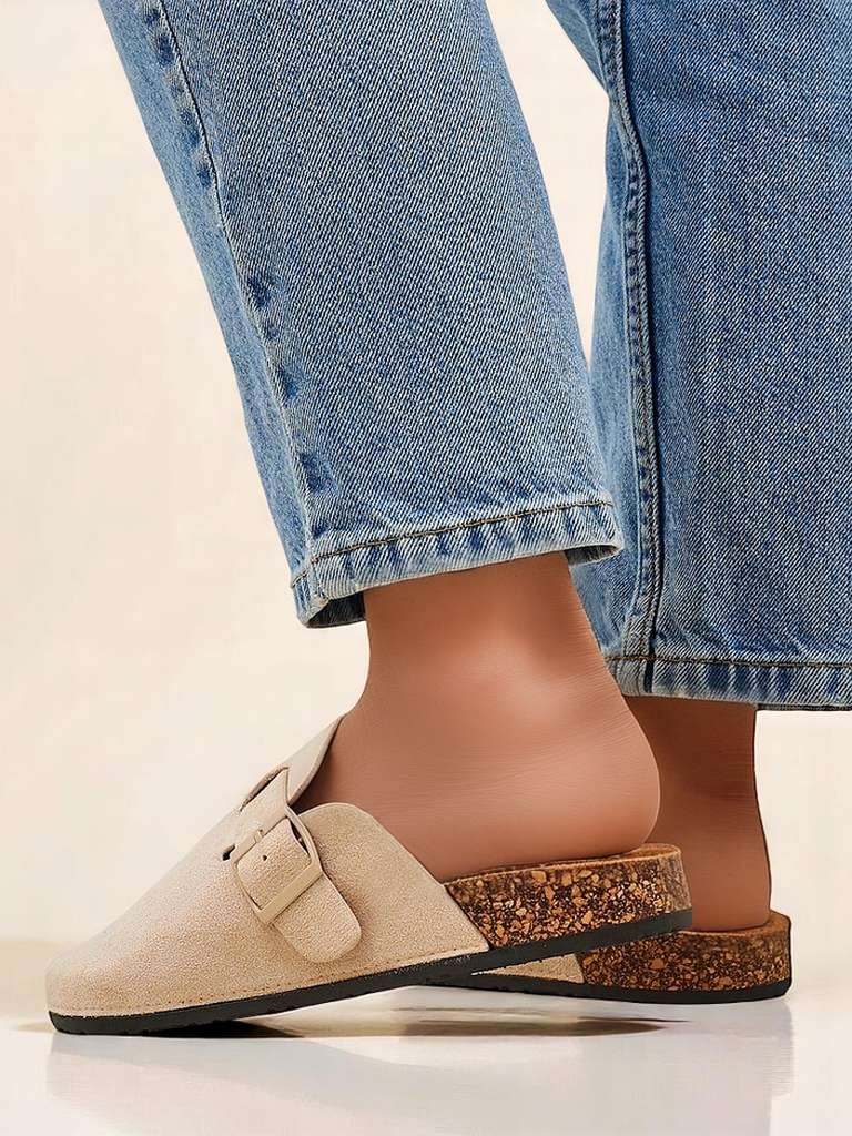 Royalfashion Geschlossene Damenslides Zanbelo