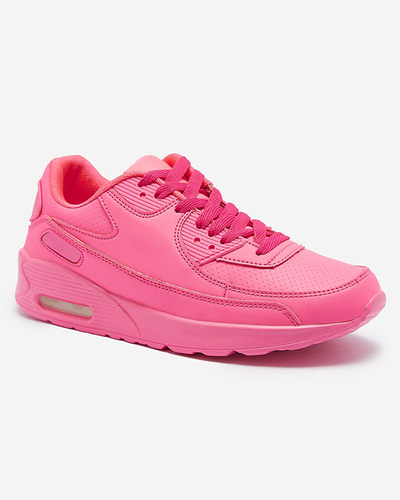 Neon pinke Damen-Sneaker-Sportschuhe Faducy- Footwear