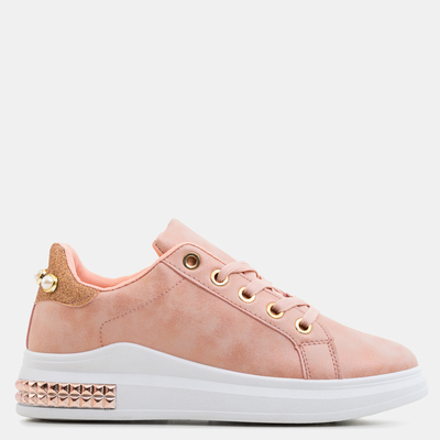 Pink mit Glitzer Damen-Sneaker Kolah - Footwear