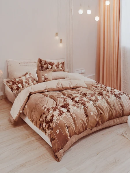 Royalfashion Gemusterte Bettwäsche 180x200 Set 3 TEILE