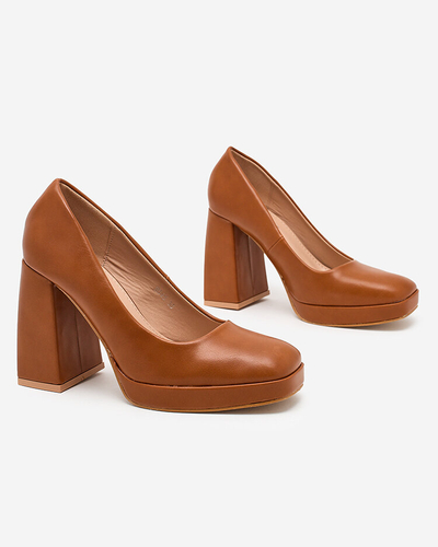 Royalfashion Damen High Post Cellcas Pumps