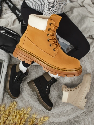 Damen Trapper Stiefeletten Avienne