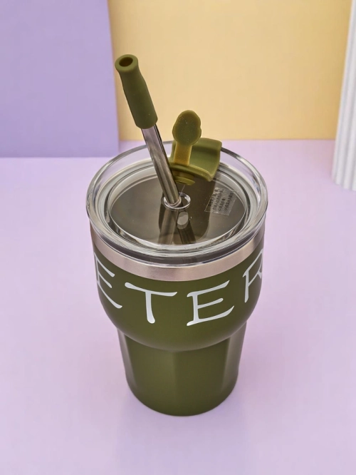 Royalfashion Термокружка з трубочкою Красивий