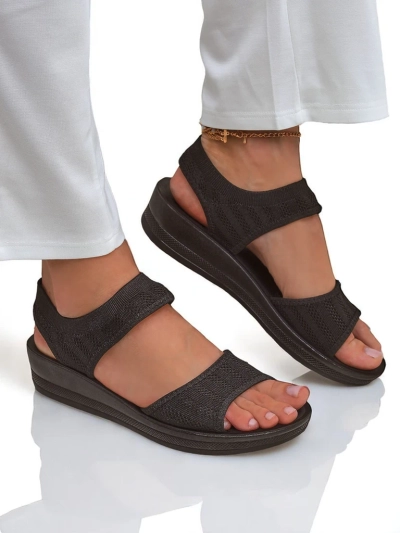 Royalfashion Damen Sandalen mit dicker Sohle Viva Flex