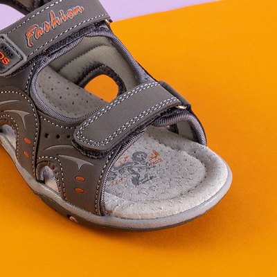 Graue Tores-Klettsandalen für Jungen - Schuhe