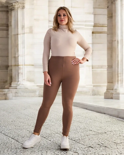 Royalfashion Isolierte Damen-Treggingshose PLUS SIZE