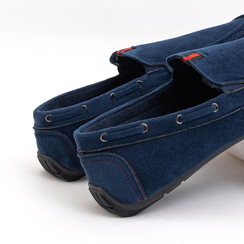 OUTLET Чоловічі темно-сині лофери Hodz-Shoes
